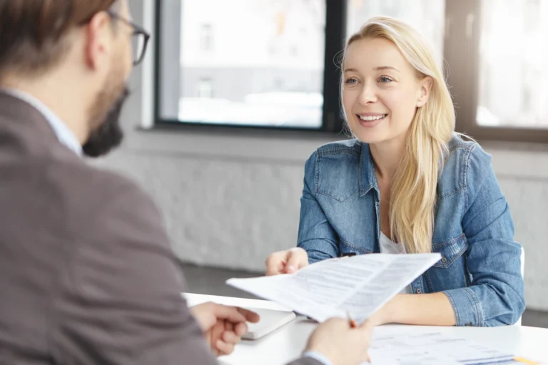 job interview in Belgium with recruiter